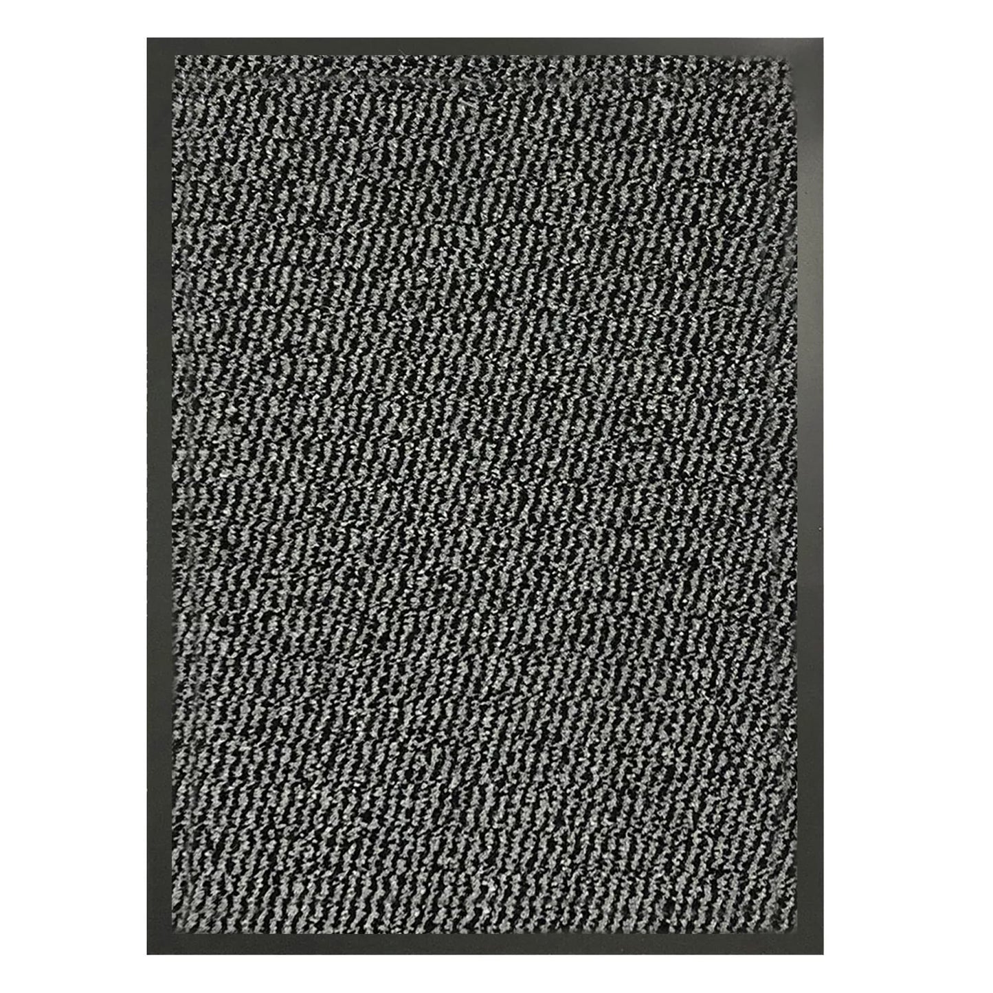 Lisa Heavy-Duty Non-Slip Rubber Door Mat for High Traffic Areas