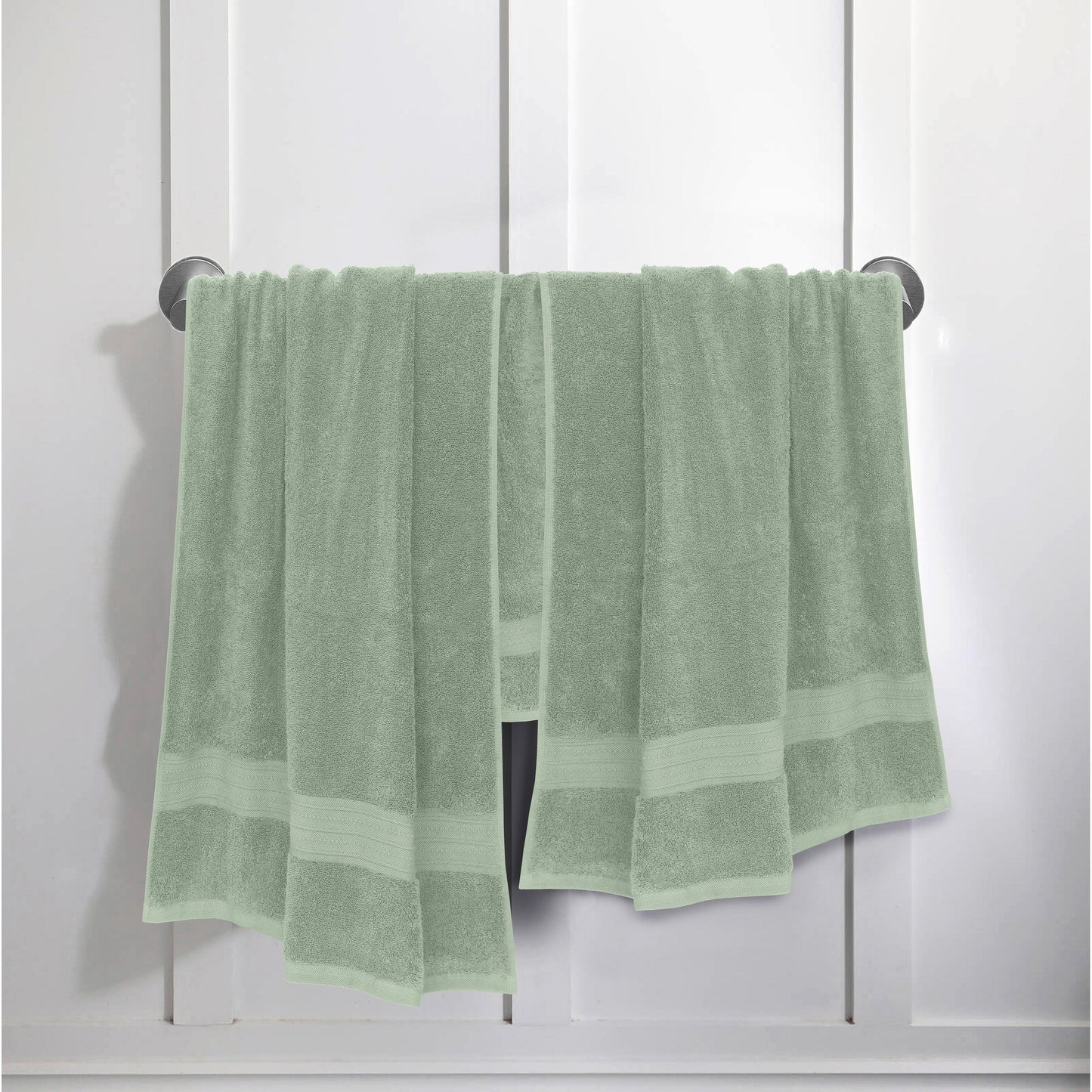 Luxurious Absorbent 650 GSM Combed Cotton 6-piece Towel Set