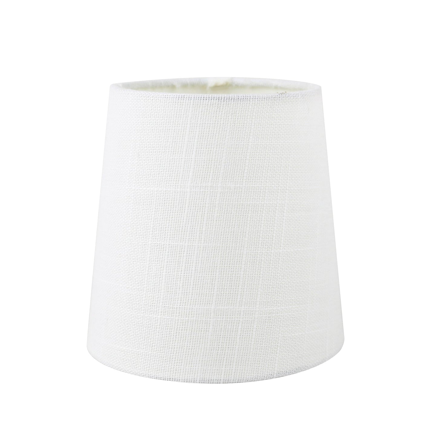 MERIVILLE Linen Clip On Chandelier Lamp Shades, 4-inch by 5-inch by 5-inch