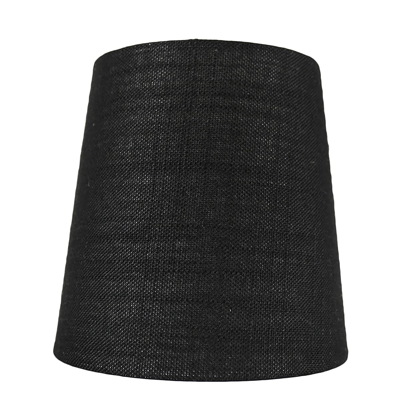MERIVILLE Linen Clip On Chandelier Lamp Shades, 4-inch by 5-inch by 5-inch