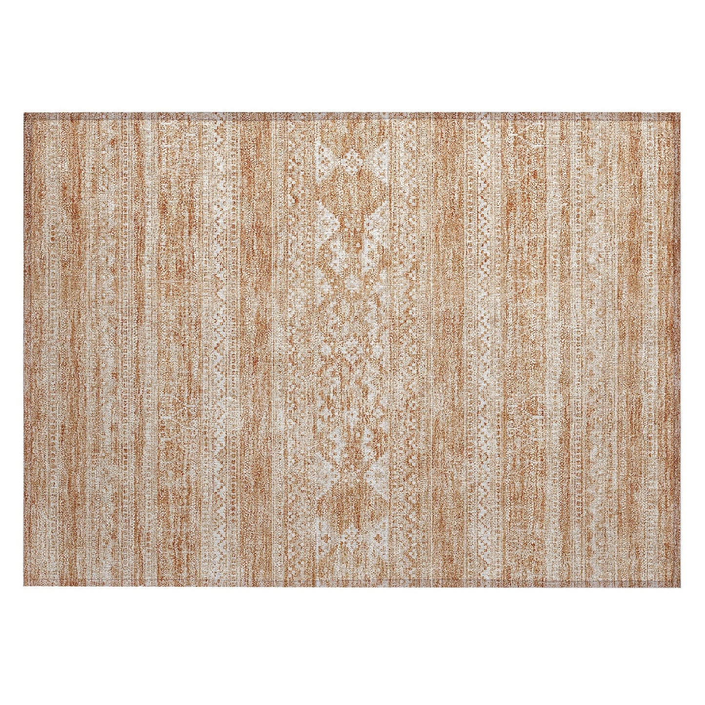 Machine Washable Indoor/ Outdoor Chantille Tribal Boho Rug