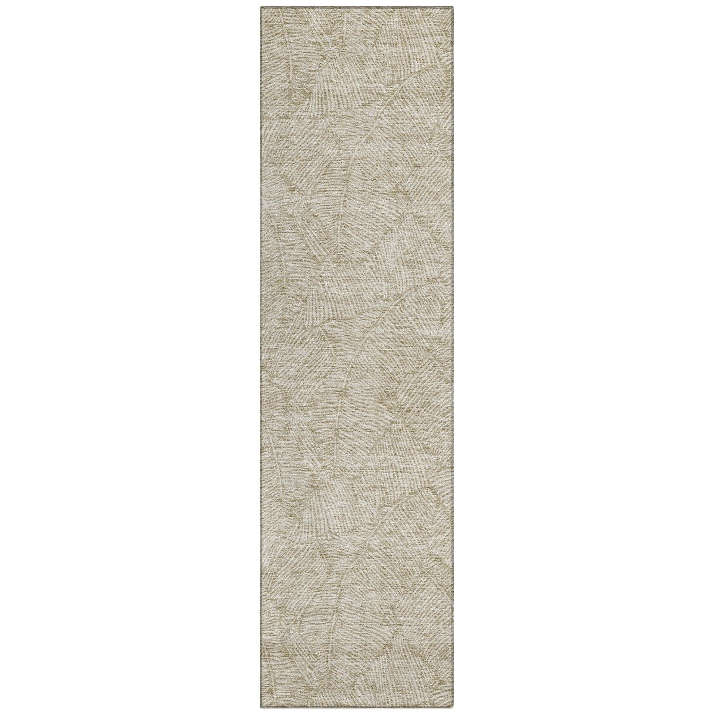 Machine Washable Indoor/ Outdoor Chantille Tropical Palm Rug