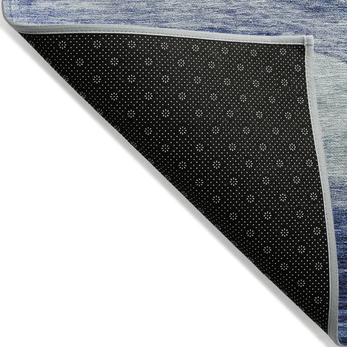 Machine Washable Indoor/ Outdoor Contemporary Waves Chantille Rug