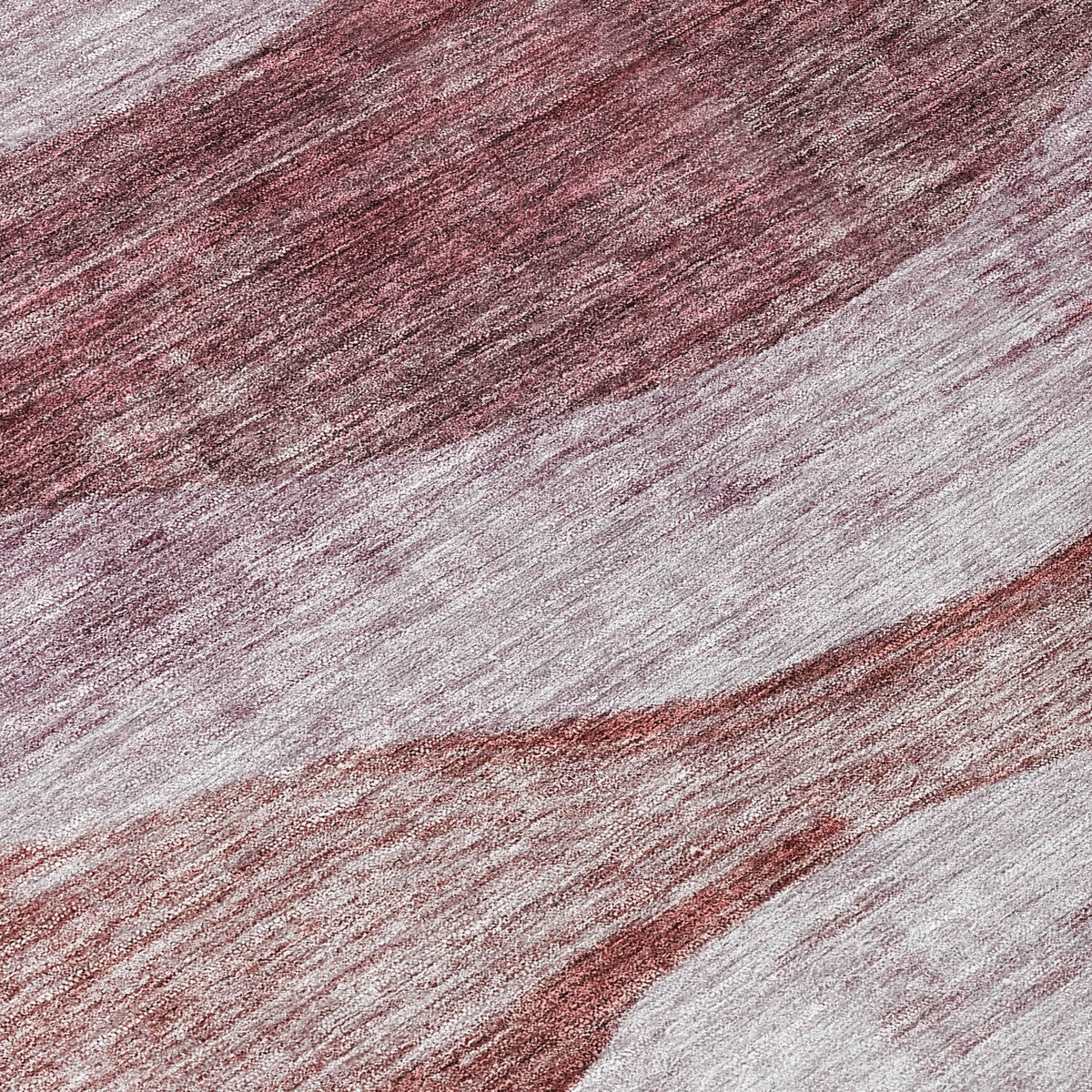 Machine Washable Indoor/ Outdoor Contemporary Waves Chantille Rug