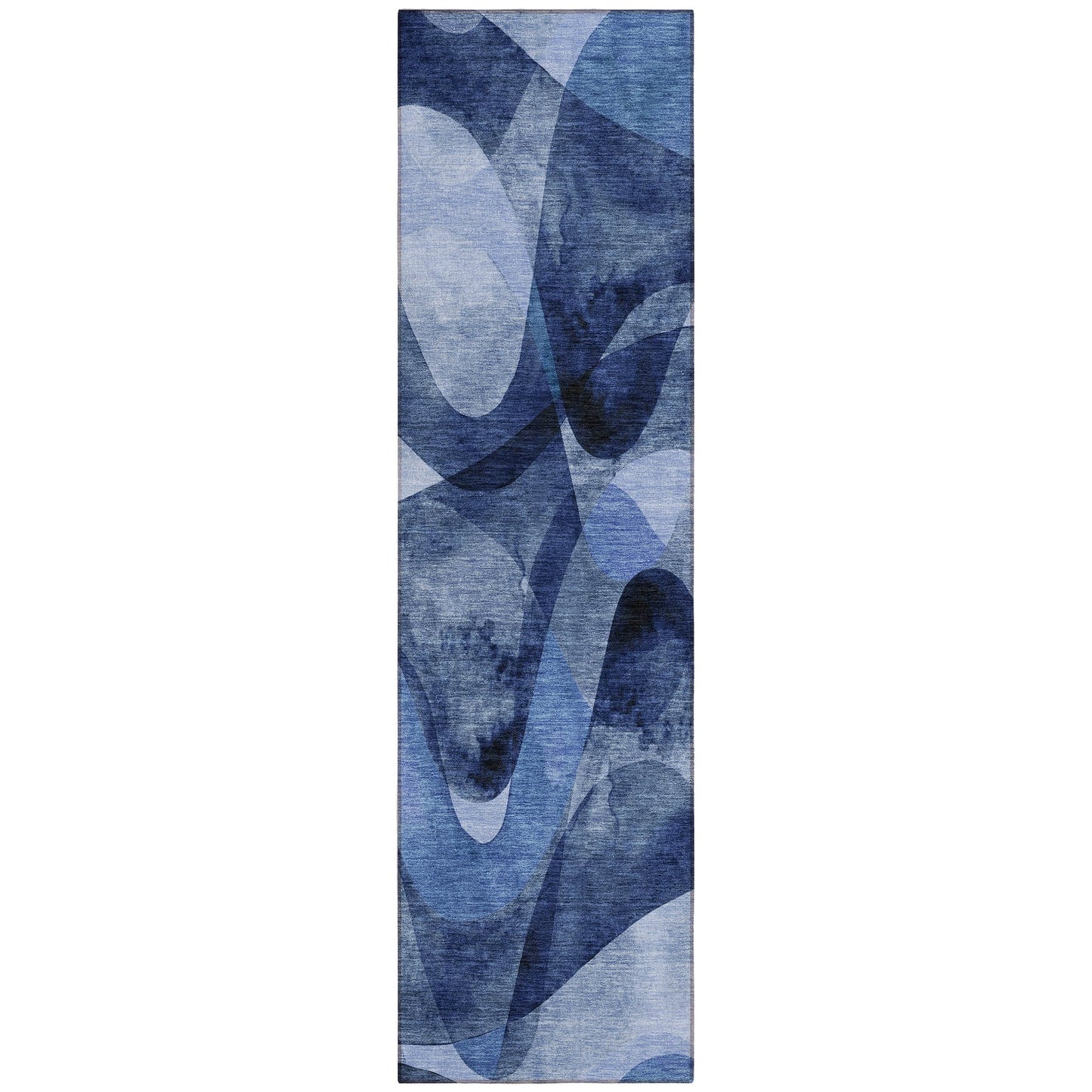 Machine Washable Indoor/ Outdoor Modern Chantille Rug