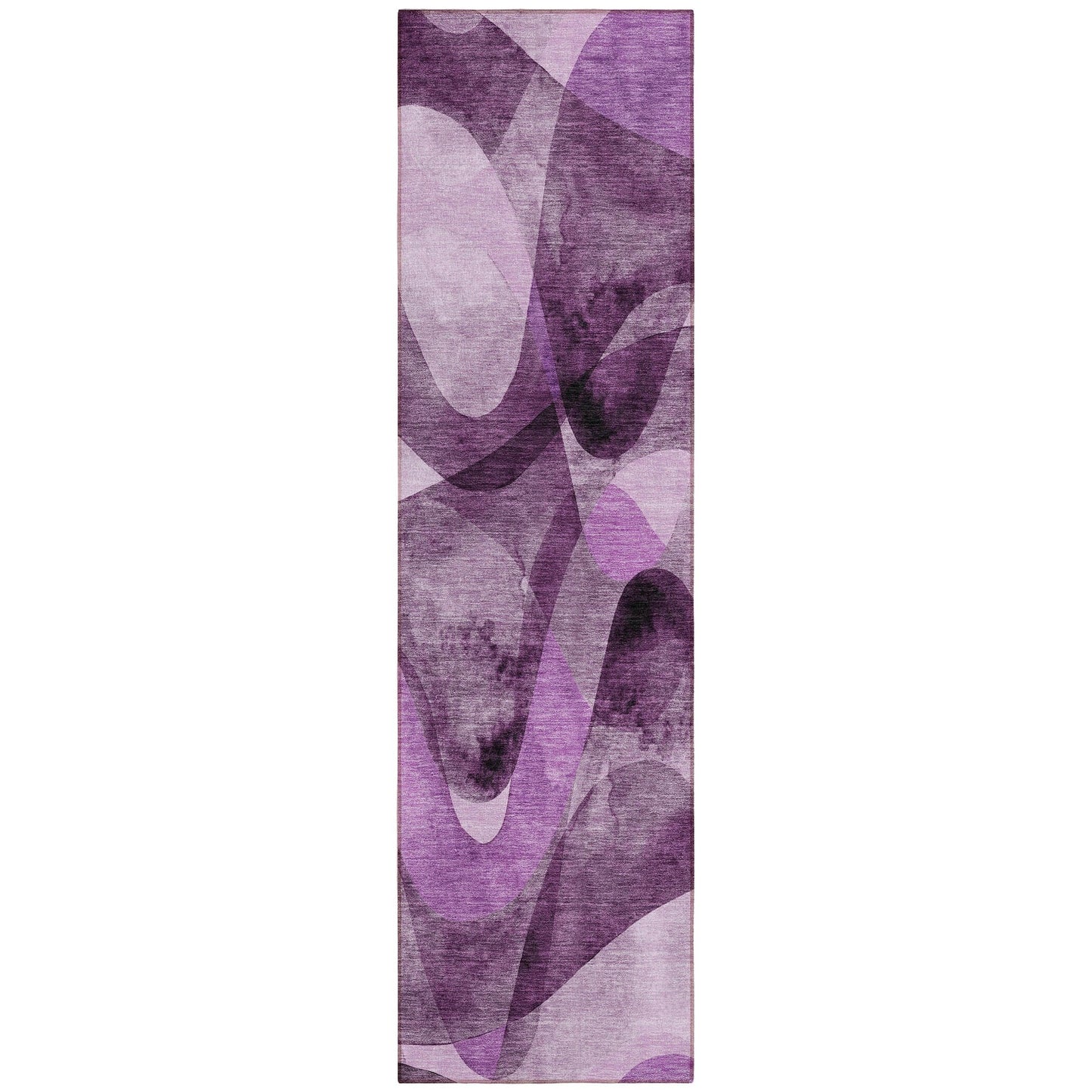 Machine Washable Indoor/ Outdoor Modern Chantille Rug