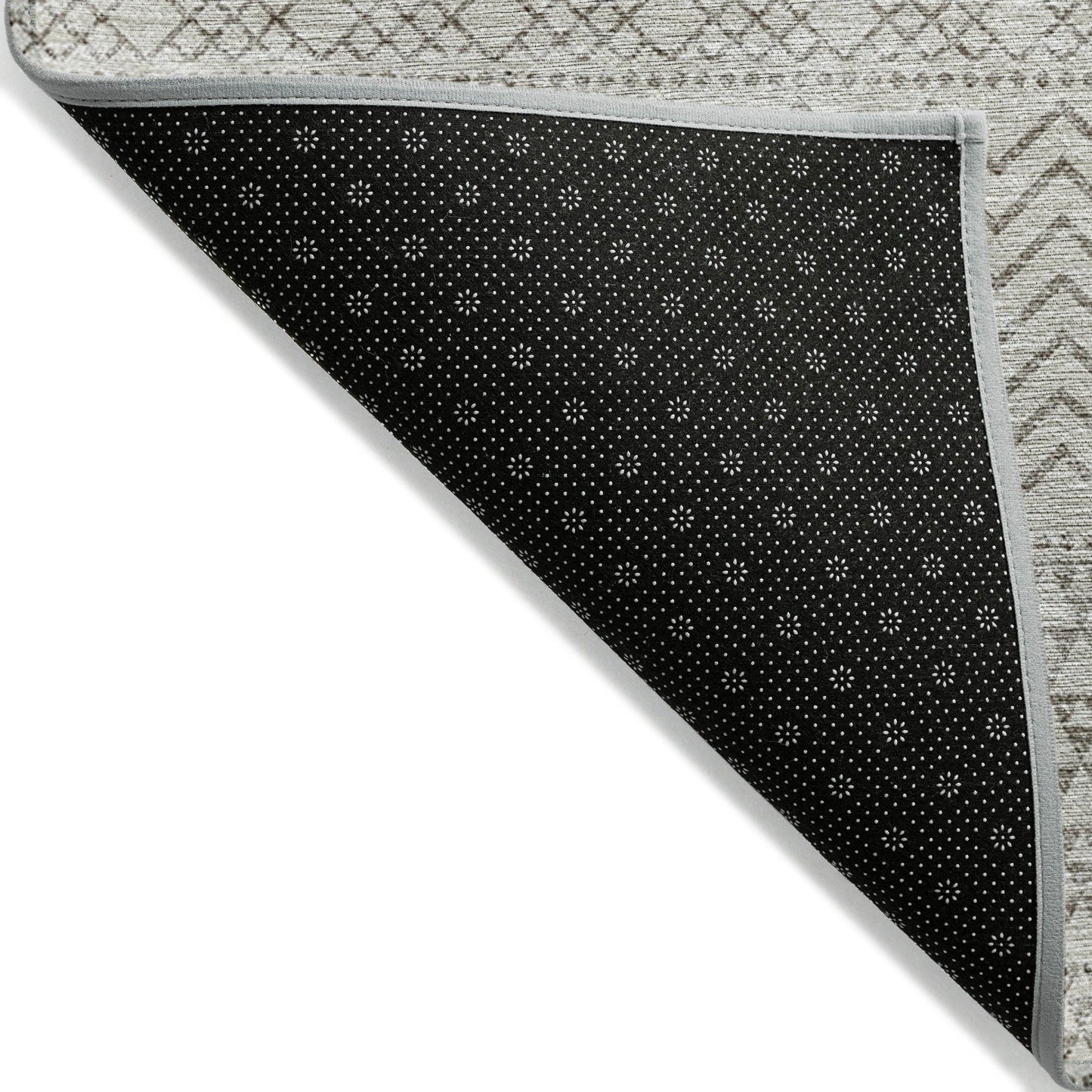 Machine Washable Indoor/ Outdoor Modern Stripes Chantille Rug