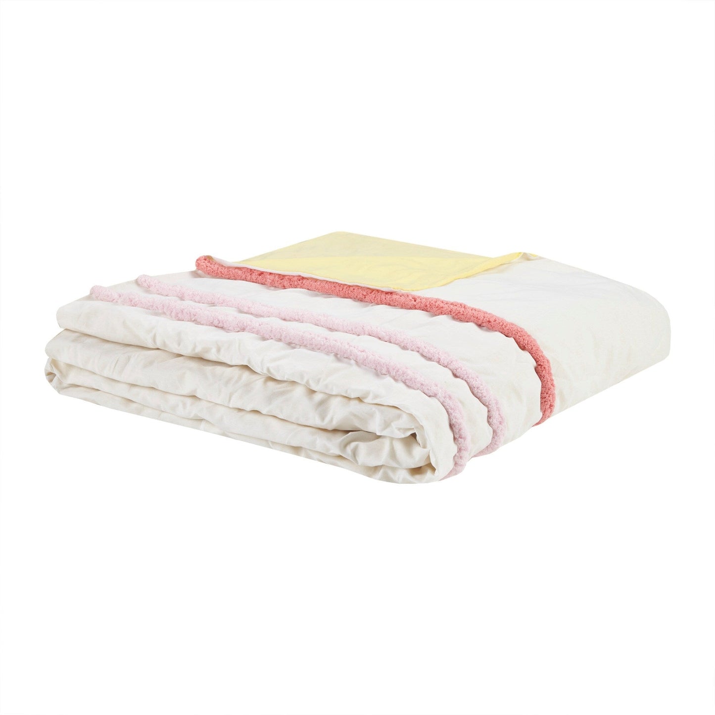 Mackenzie Cotton Duvet Cover Set with Chenille Trim by Intelligent Design Kids
