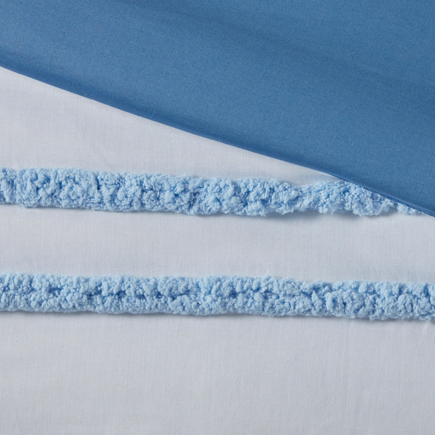 Mackenzie Cotton Duvet Cover Set with Chenille Trim by Intelligent Design Kids