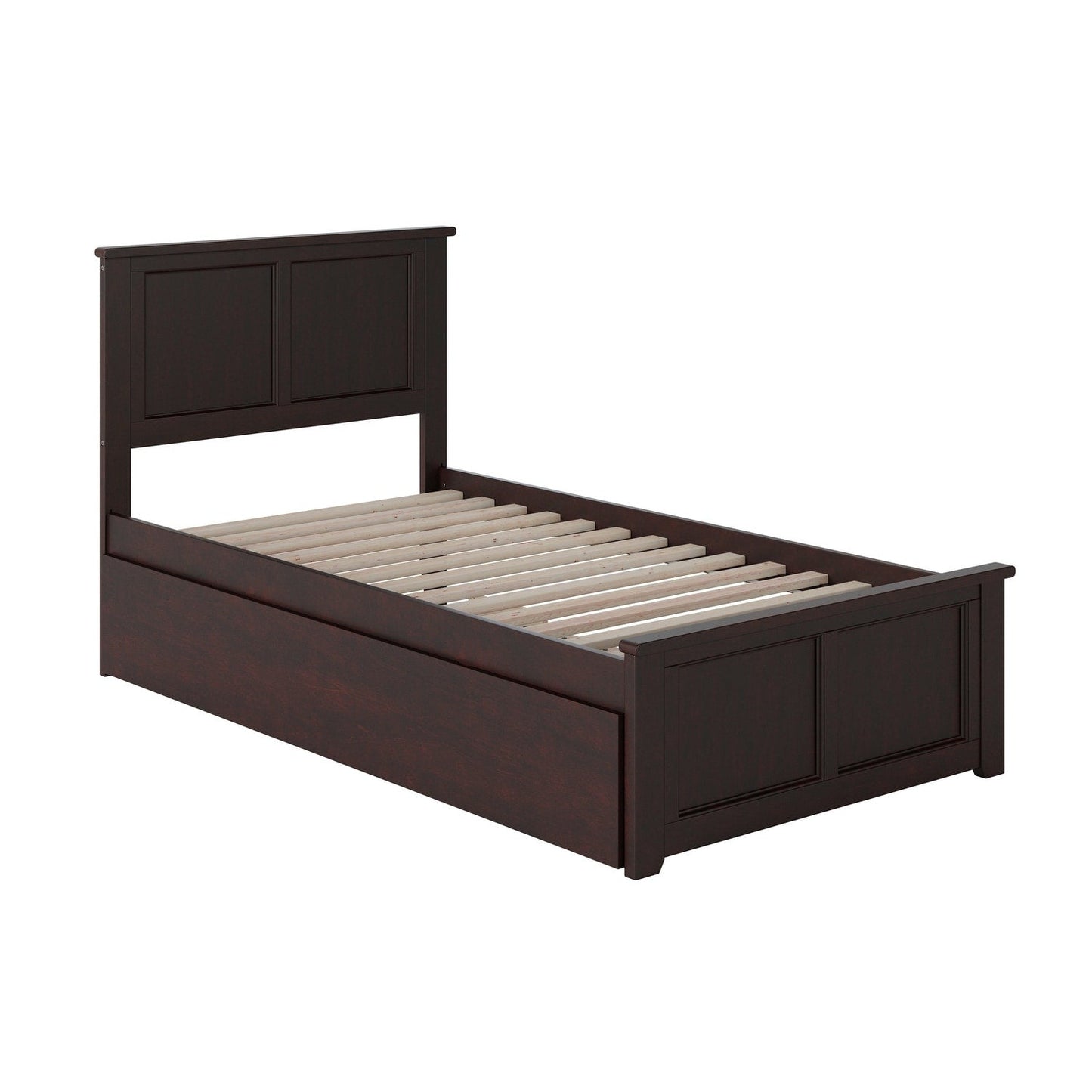 AFI Madison Platform Bed with Matching Footboard & Trundle