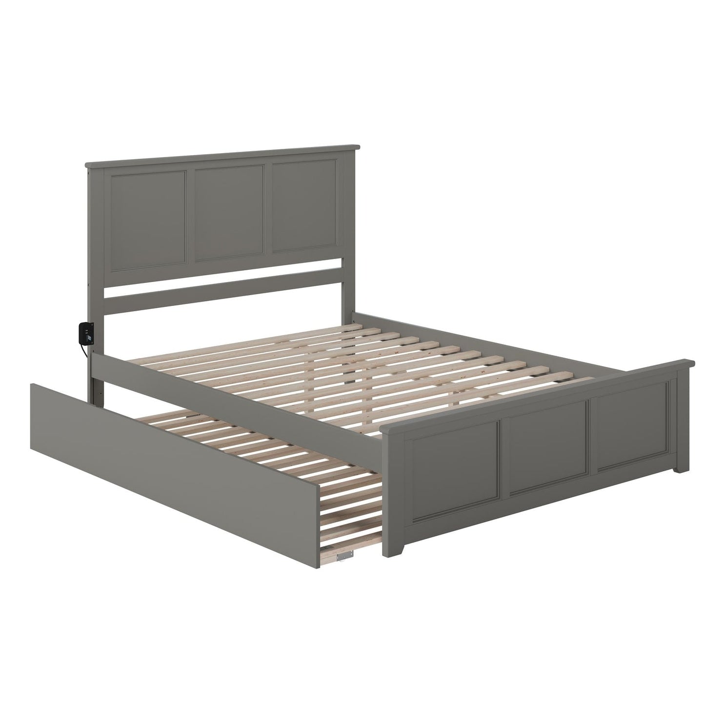 AFI Madison Platform Bed with Matching Footboard & Trundle