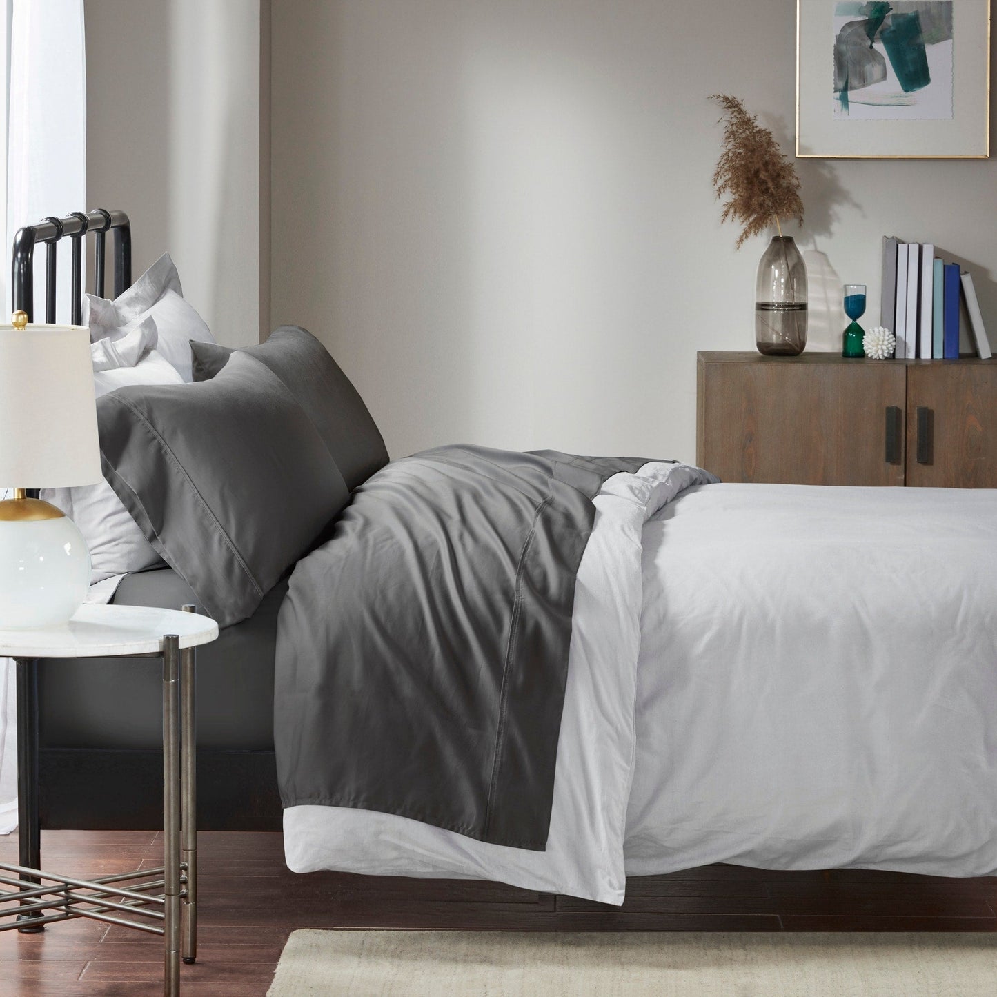 Madison Park 1500 Thread Count Cotton Blend 2 PC Pillowcases
