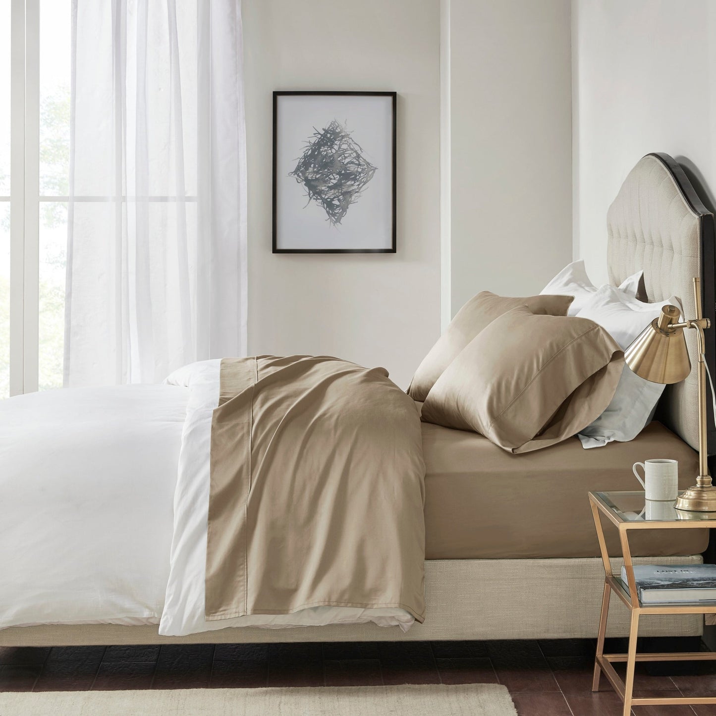Madison Park 600 Thread Count Pima Cotton Sheet Set