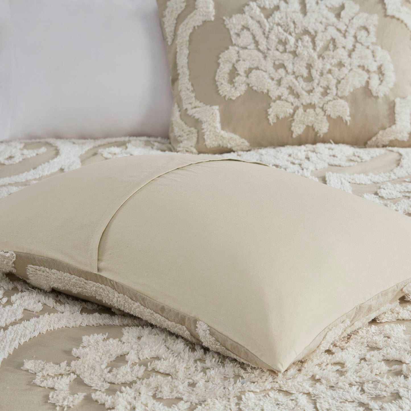 Madison Park Aeriela Tufted Cotton Chenille Damask Comforter Set