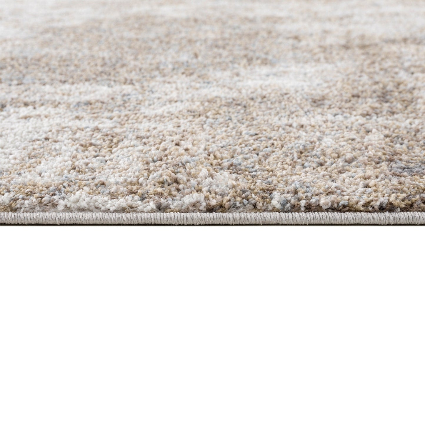 Madison Park Alexandria Grey/ Cream Cozy Shag Abstract Area Rug