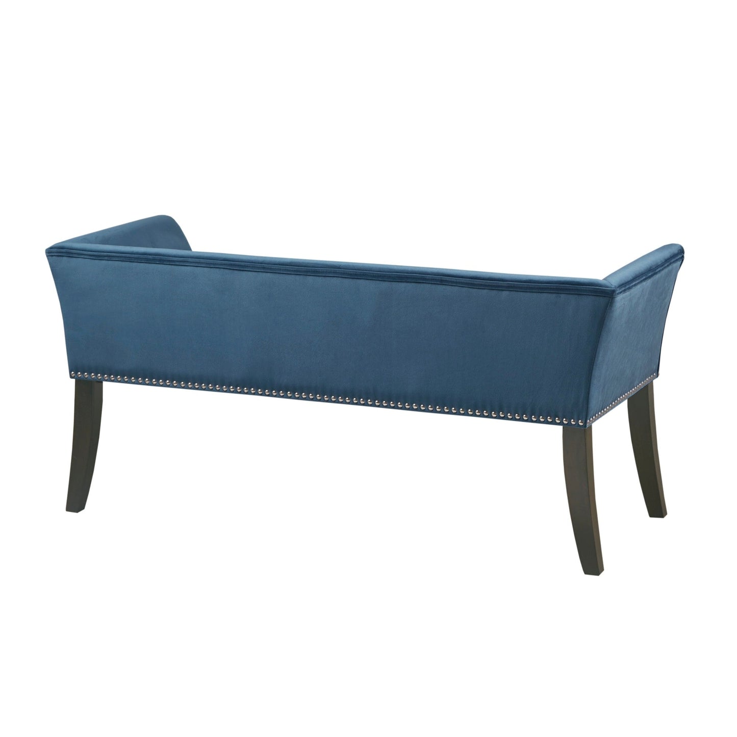 Banc rembourré Madison Park Welburn 49,5 avec dossier et pieds en bois
