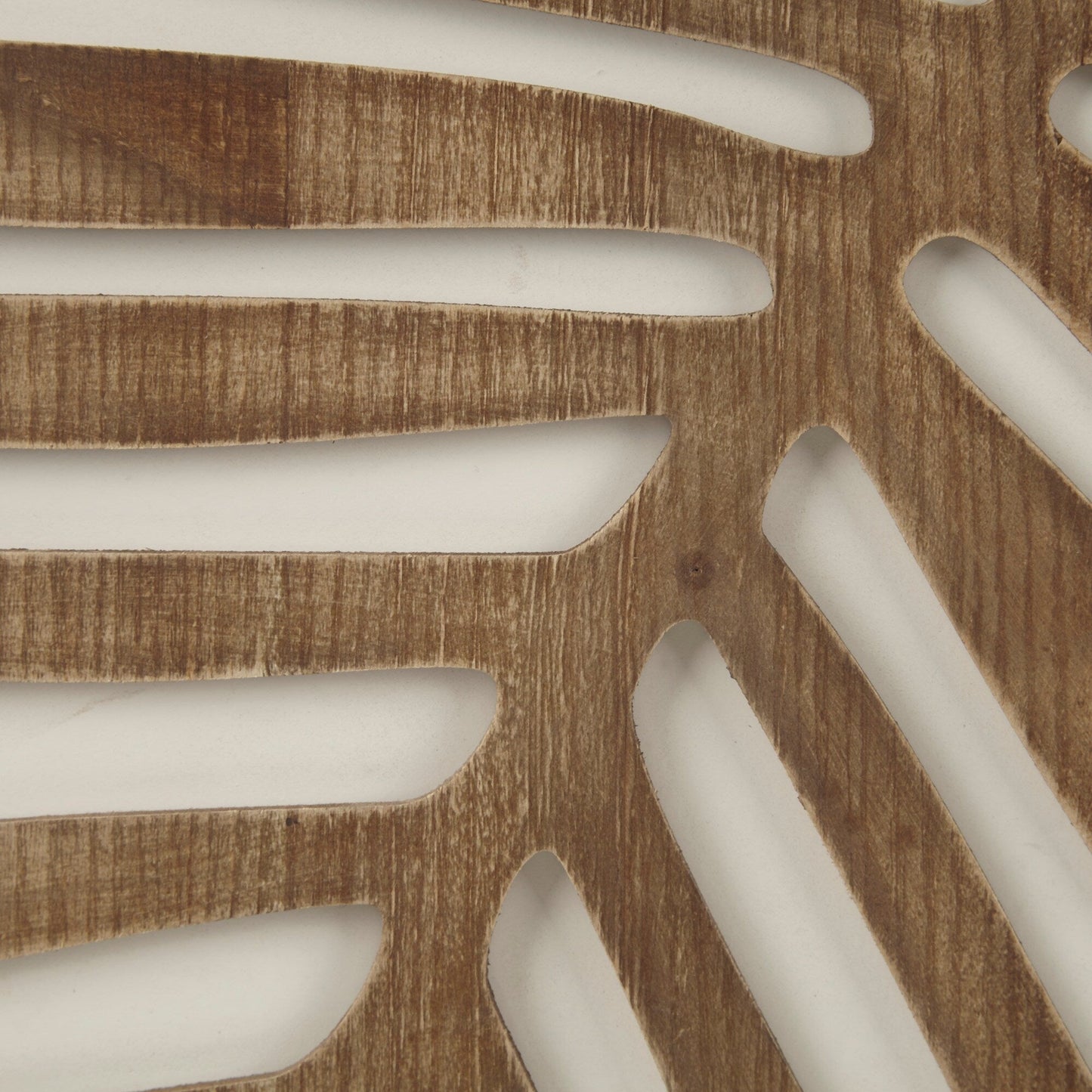 Madison Park Birch Palms Birch Botanical Two-tone Wood Panel Wall Decor Set