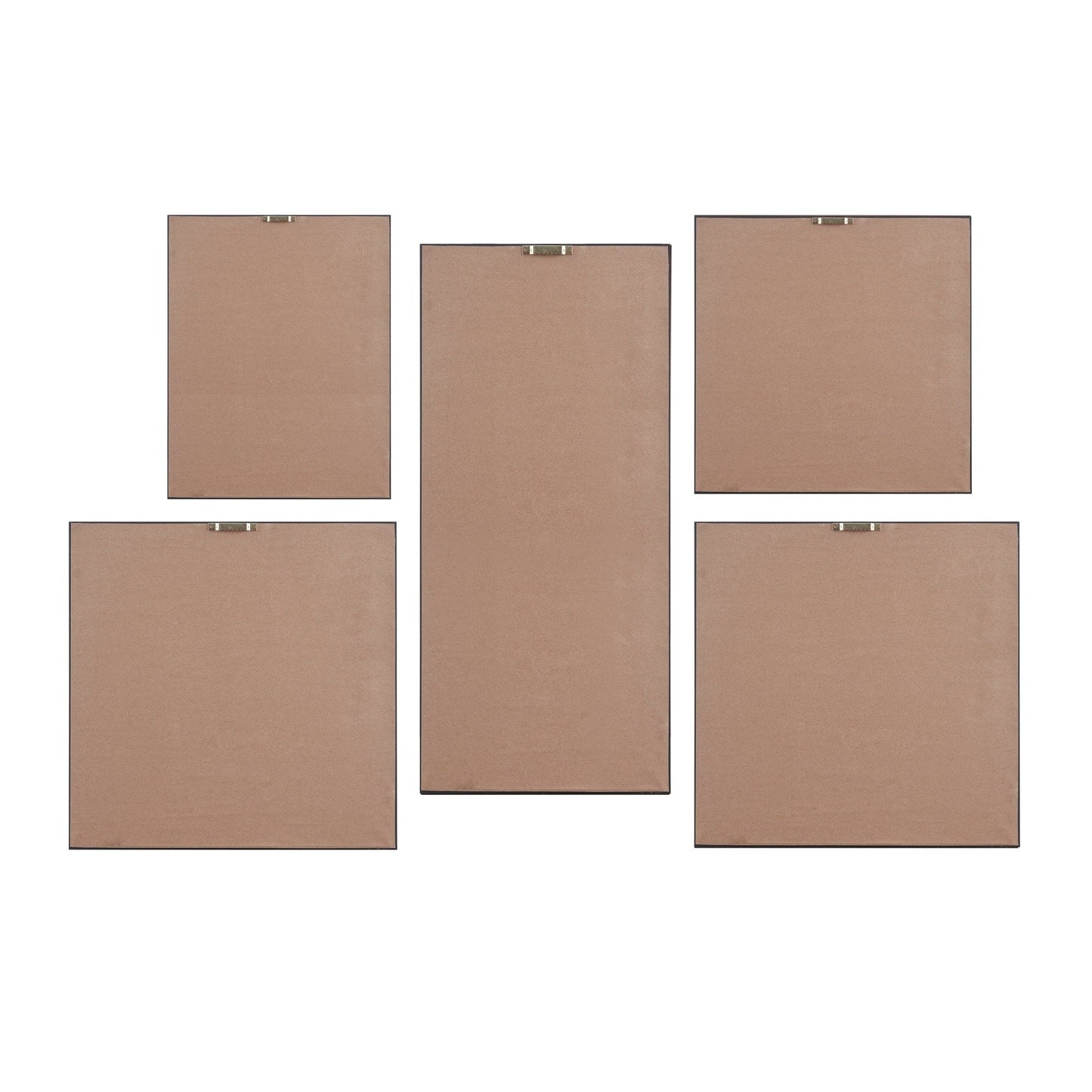 Madison Park Blue Horizon 5-piece Gallery Framed Canvas Wall Art Set