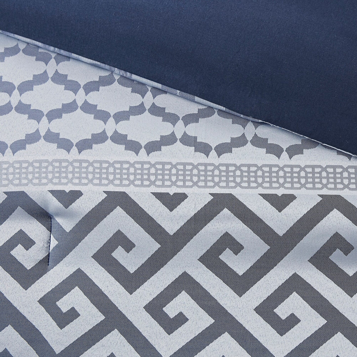 Madison Park Christian 7-piece Geometric Jacquard Comforter Set