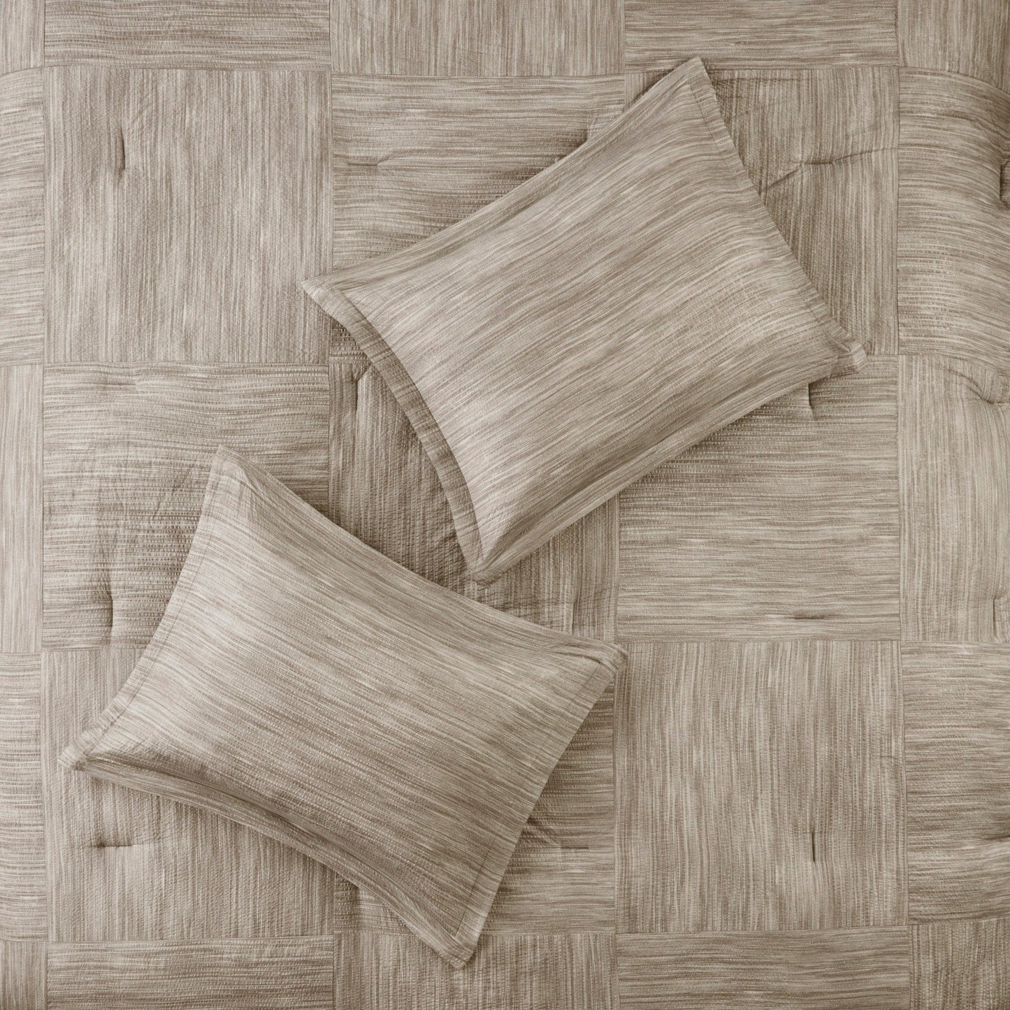 Madison Park Clayton 7 Piece Printed Seersucker Comforter Set