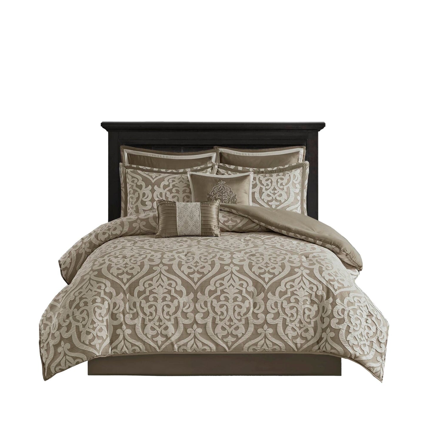 Madison Park Dillon 8 Piece Jacquard Comforter Set