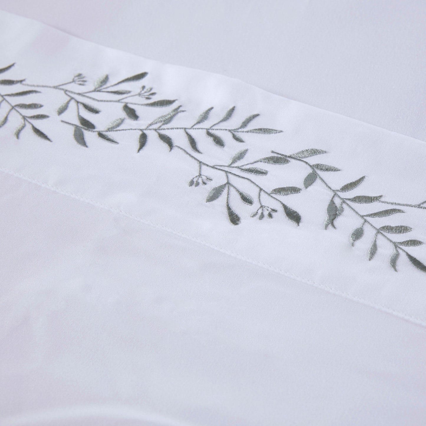 Madison Park Embroidered Microfiber 4 PC Sheet Set