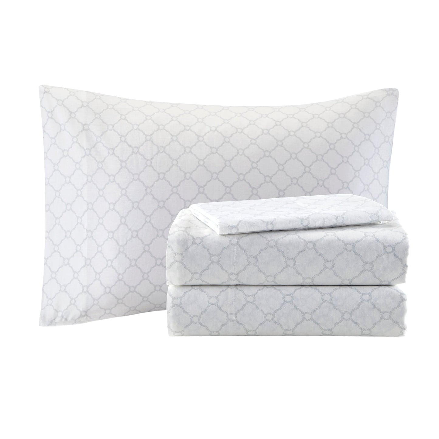 Madison Park Essentials Caldwell Complete Comforter Set with Cotton Bed Sheets