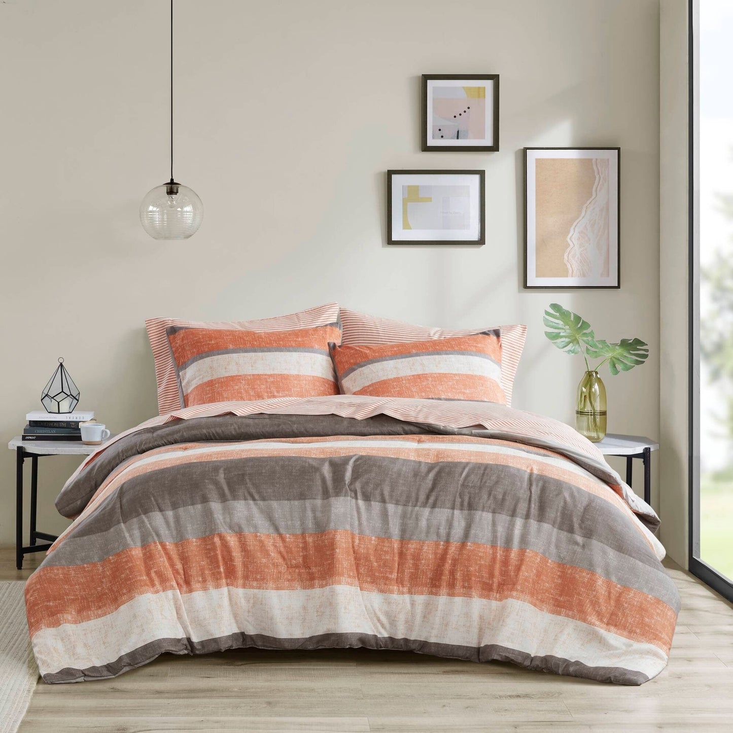 Madison Park Essentials Deacon Comforter Set with Bed Sheets