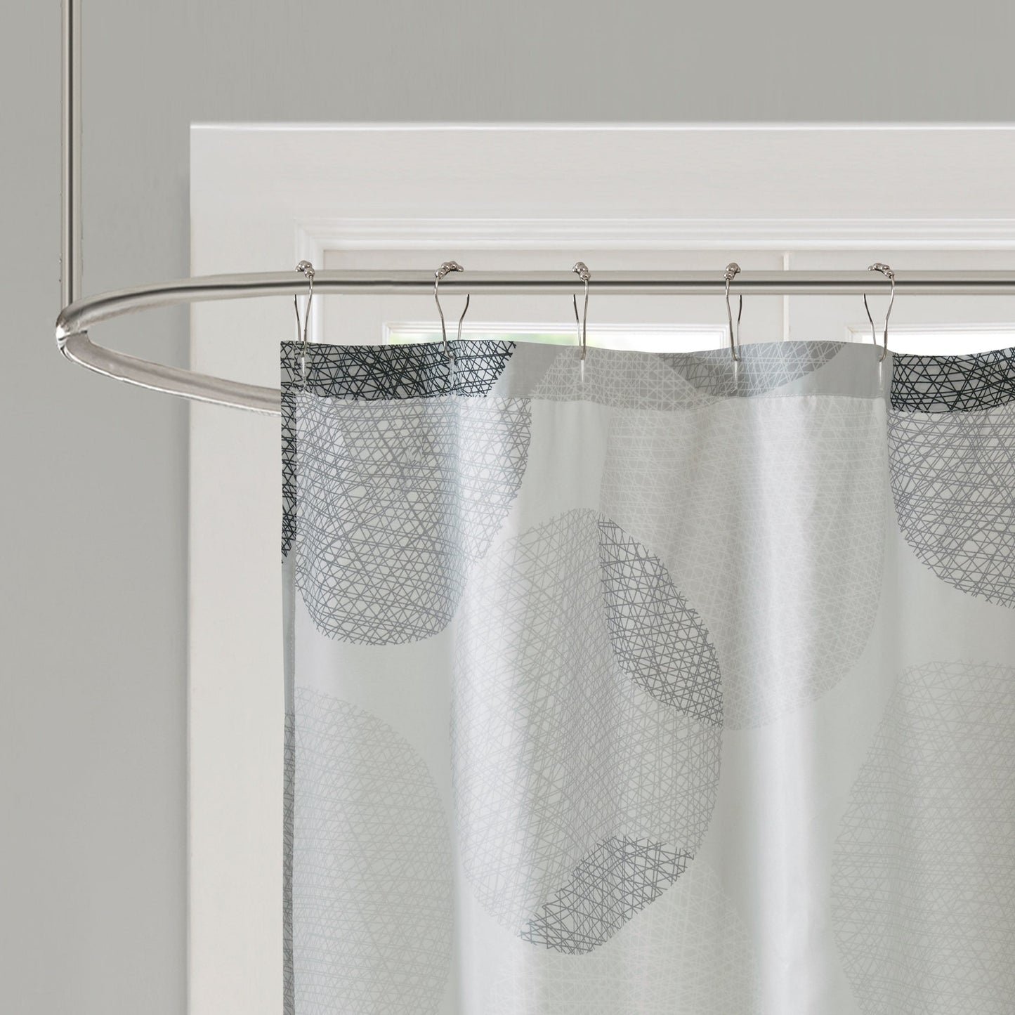 Madison Park Essentials Glendale Printed Shower Curtain