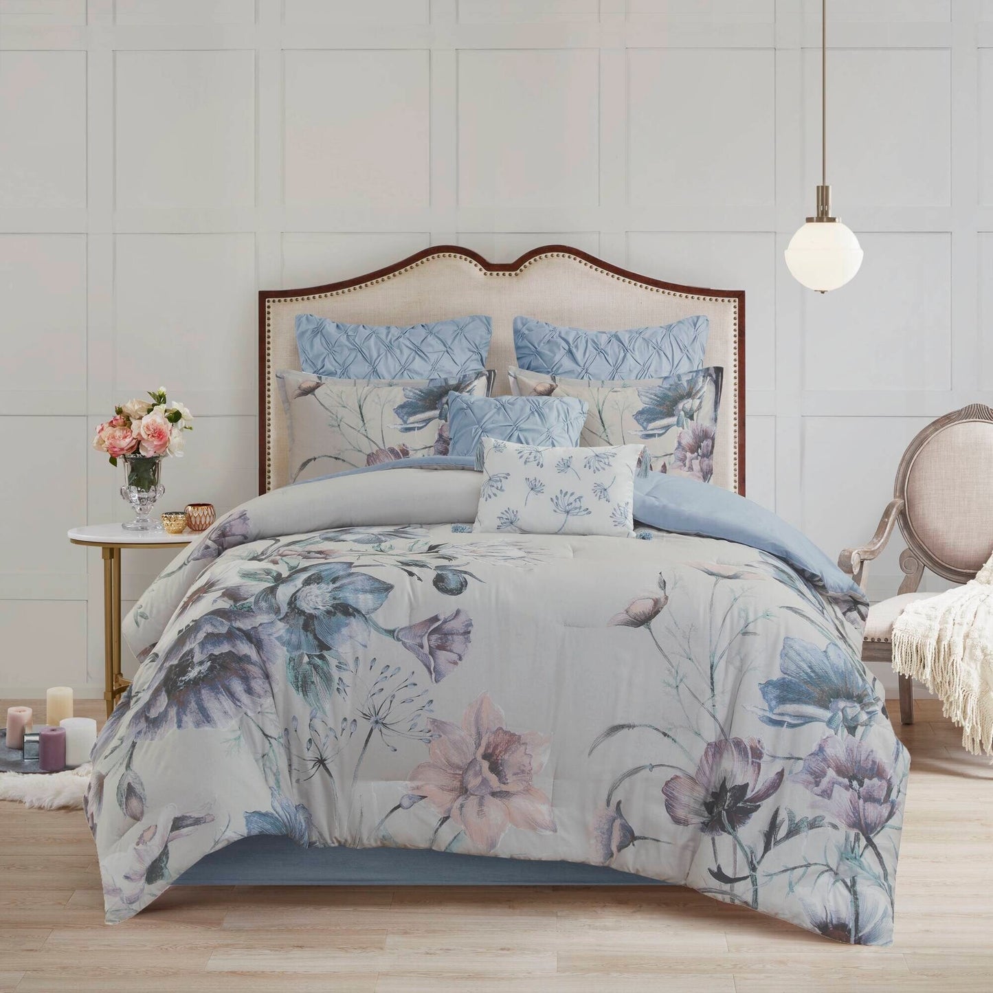 Madison Park Gisele 8 Piece Cotton Comforter Set