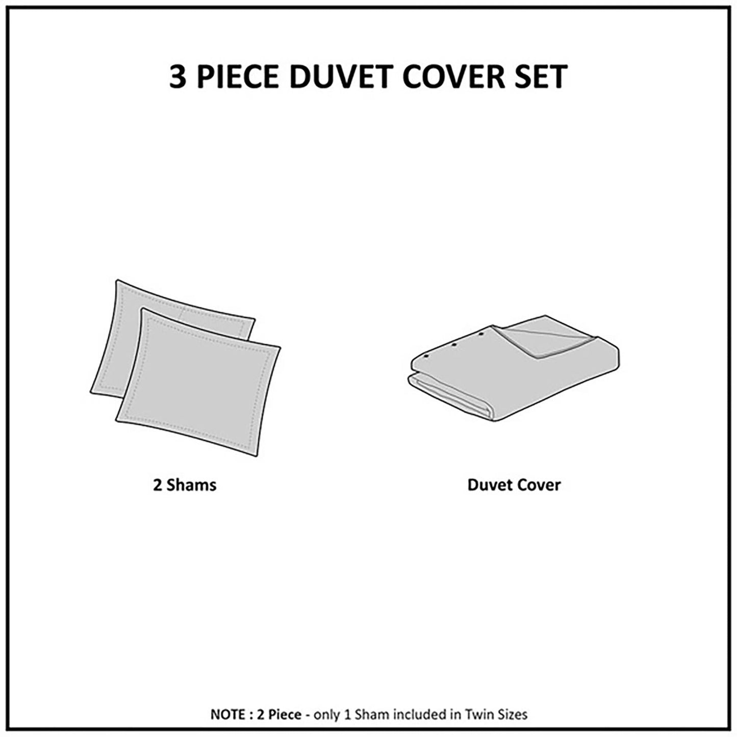 Madison Park Gisele Cotton Printed Duvet Cover Set