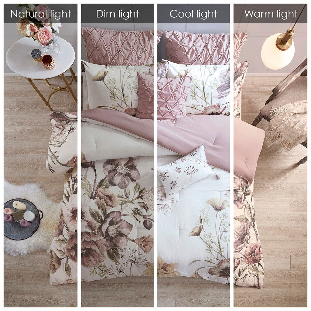 Madison Park Gisele Cotton Printed Duvet Cover Set