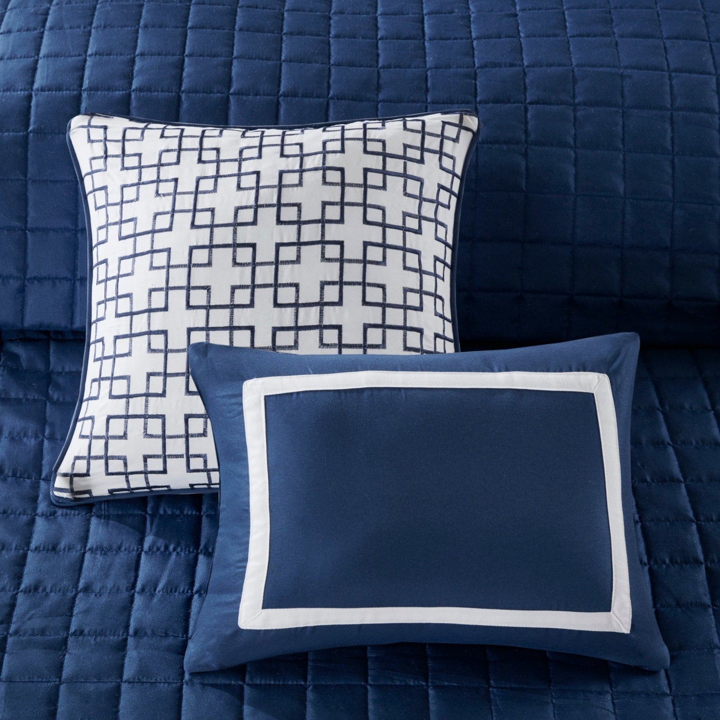 Madison Park Lexington 8 Piece Comforter and Quilt Set Collection