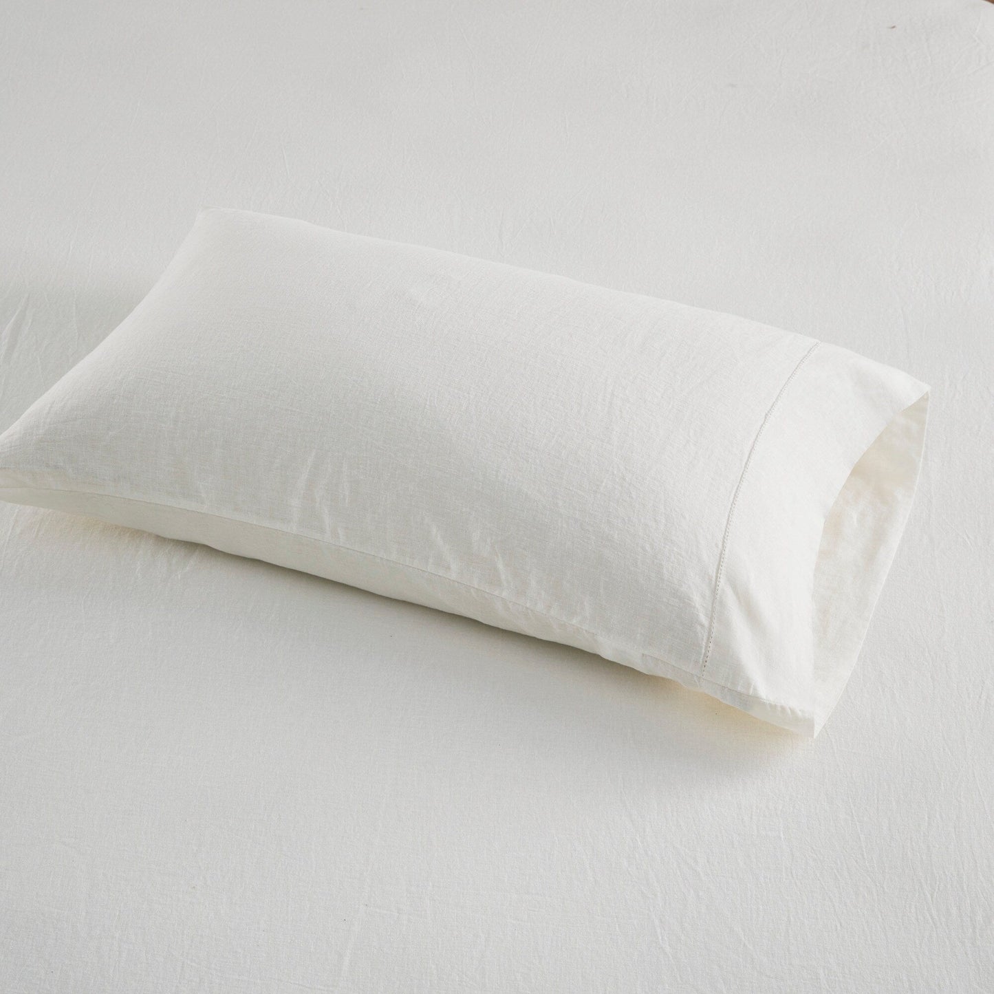Madison Park Linen Blend 4PC Sheet Set
