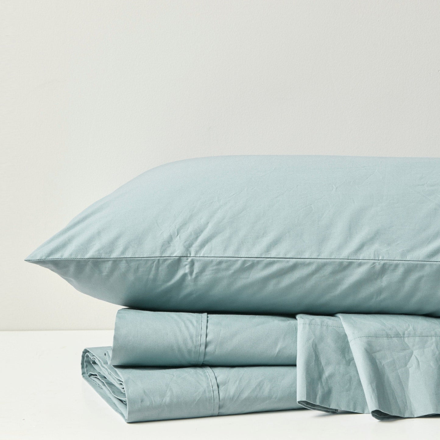 Madison Park 200 Thread Count Relaxed Cotton Percale Sheet Set