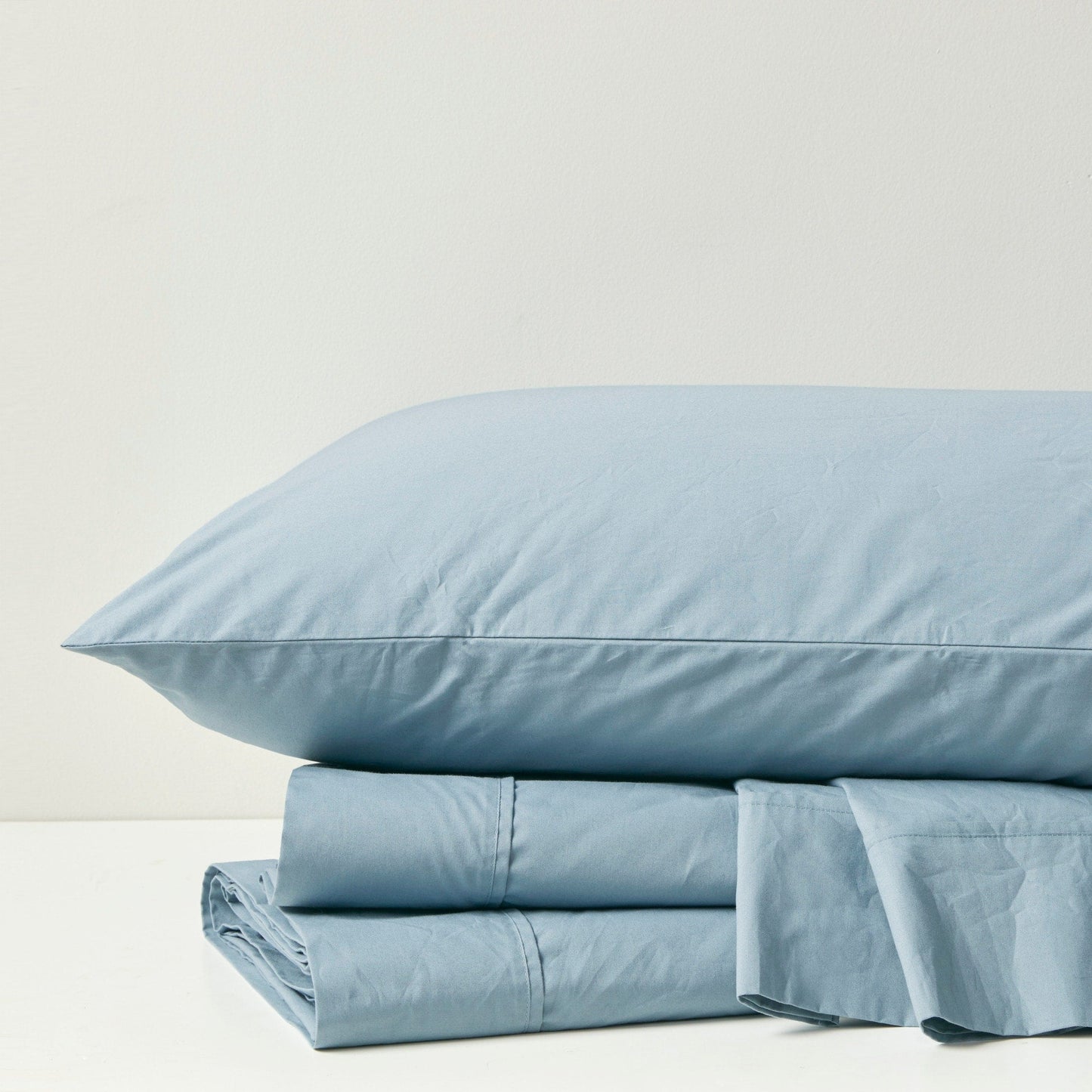 Madison Park 200 Thread Count Relaxed Cotton Percale Sheet Set