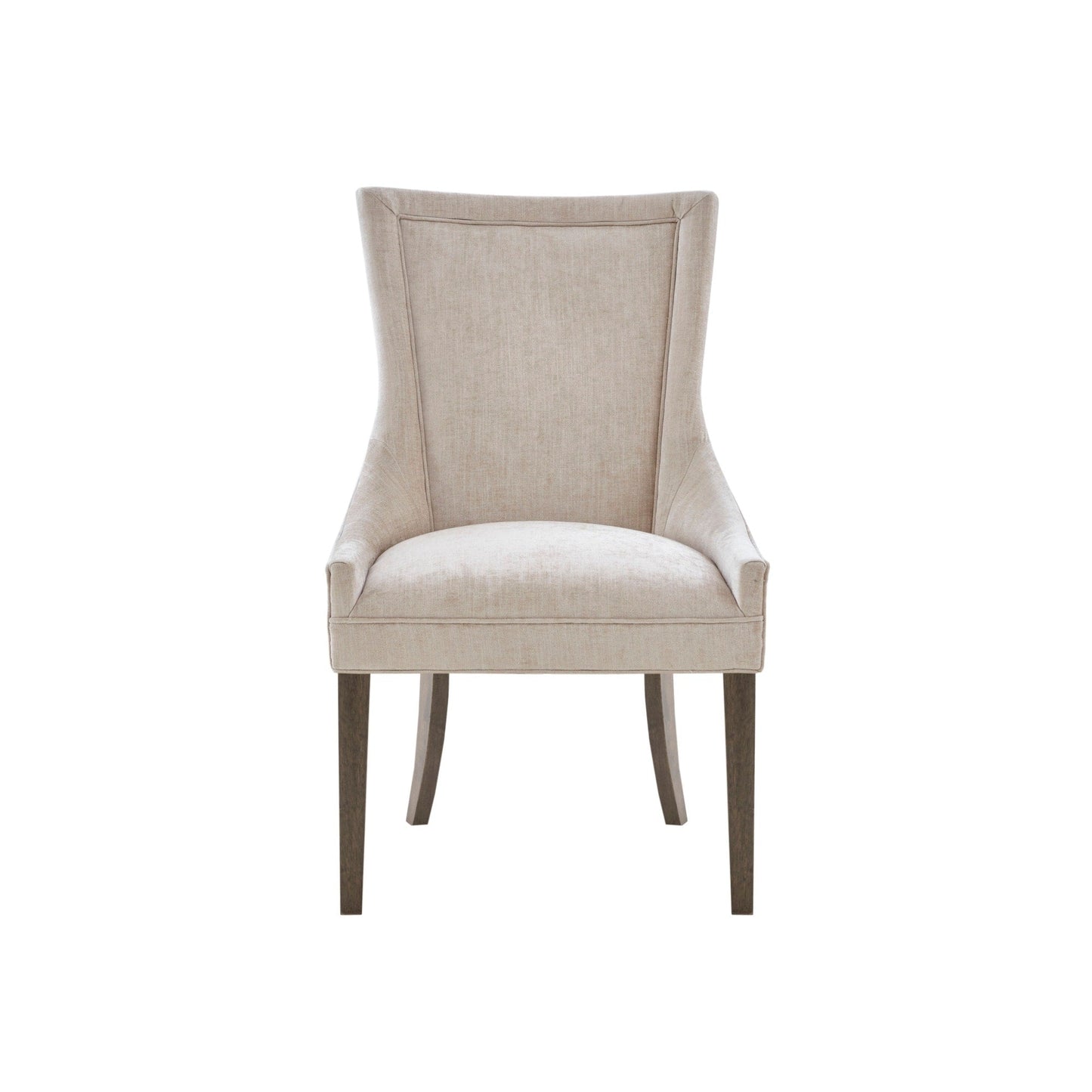 Madison Park Signature Ultra Upholstered Dining Side Chairs With Wood Legs (Set of 2) - N/A