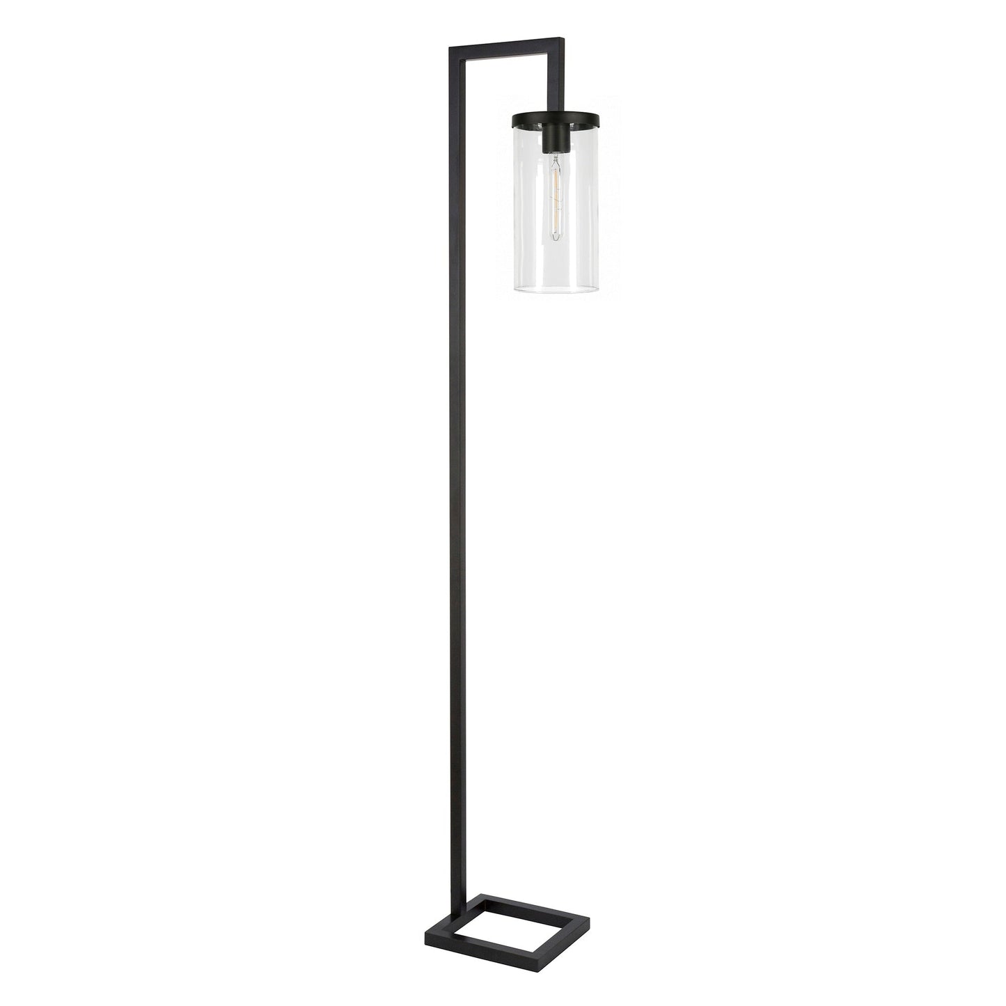 Malva 67.75 Tall Floor Lamp with Glass Shade - 11 Wide