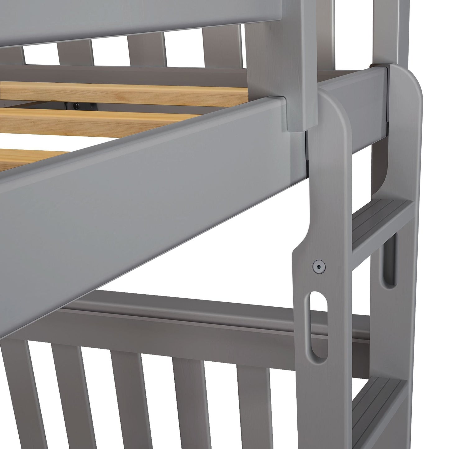 Max and Lily Twin over Twin Solid Wood Bunk Bed