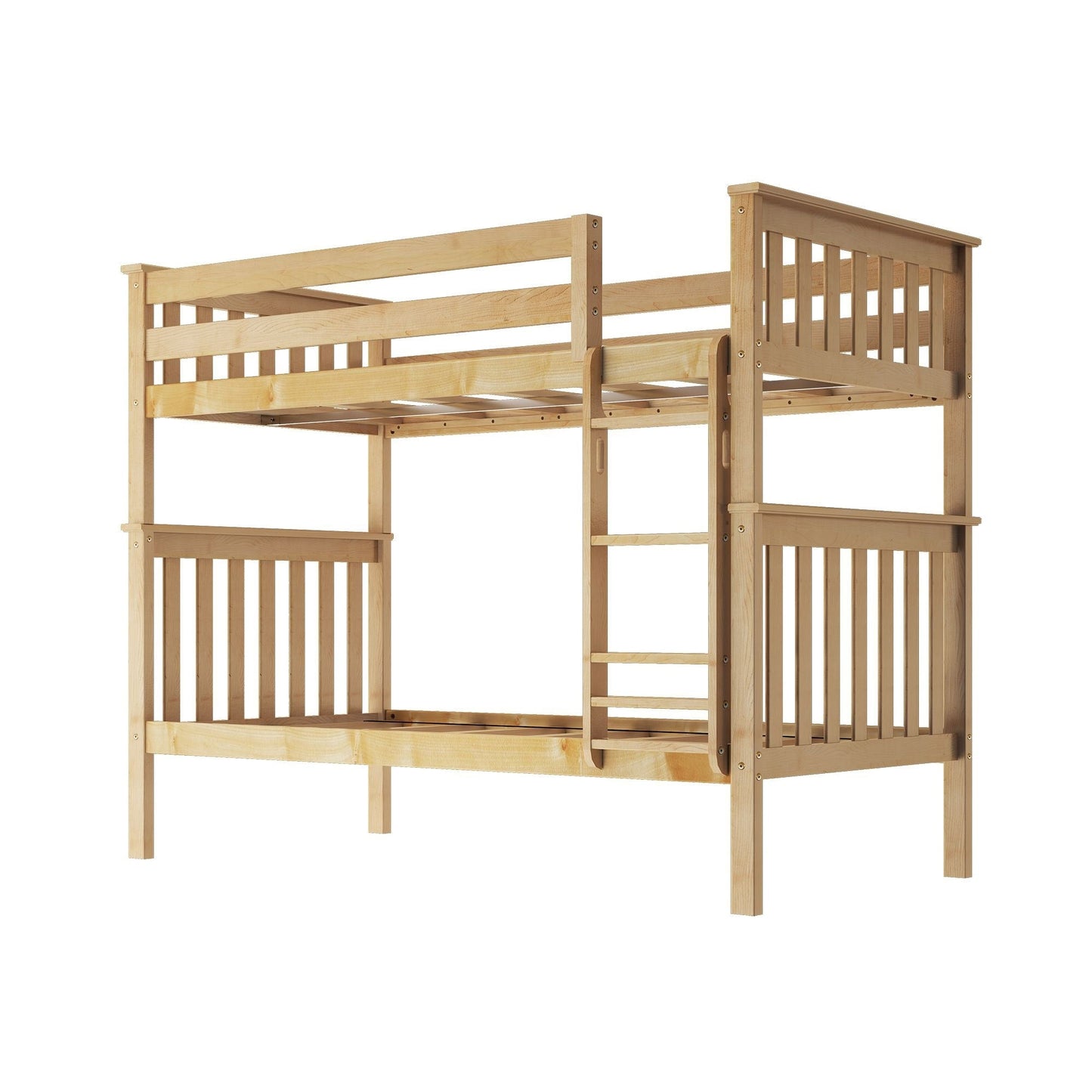 Max and Lily Twin over Twin Solid Wood Bunk Bed