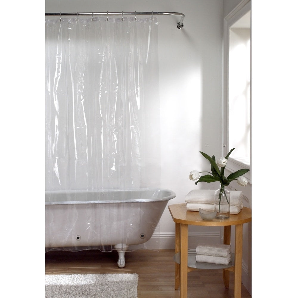 Maytex Super Softy PEVA Shower Curtain or Liner, 70 inches x 72 inches
