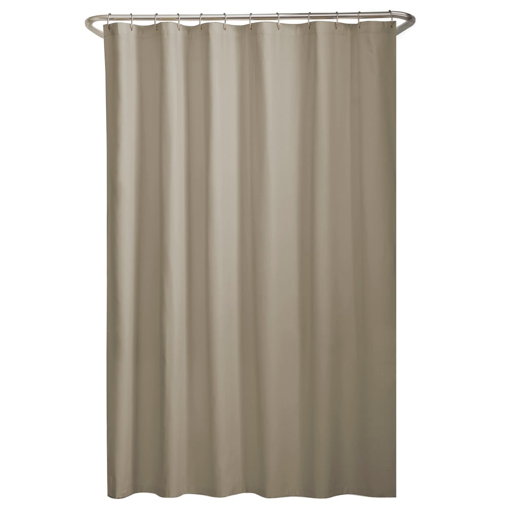 Maytex Water Repellent Fabric Shower Curtain or Liner