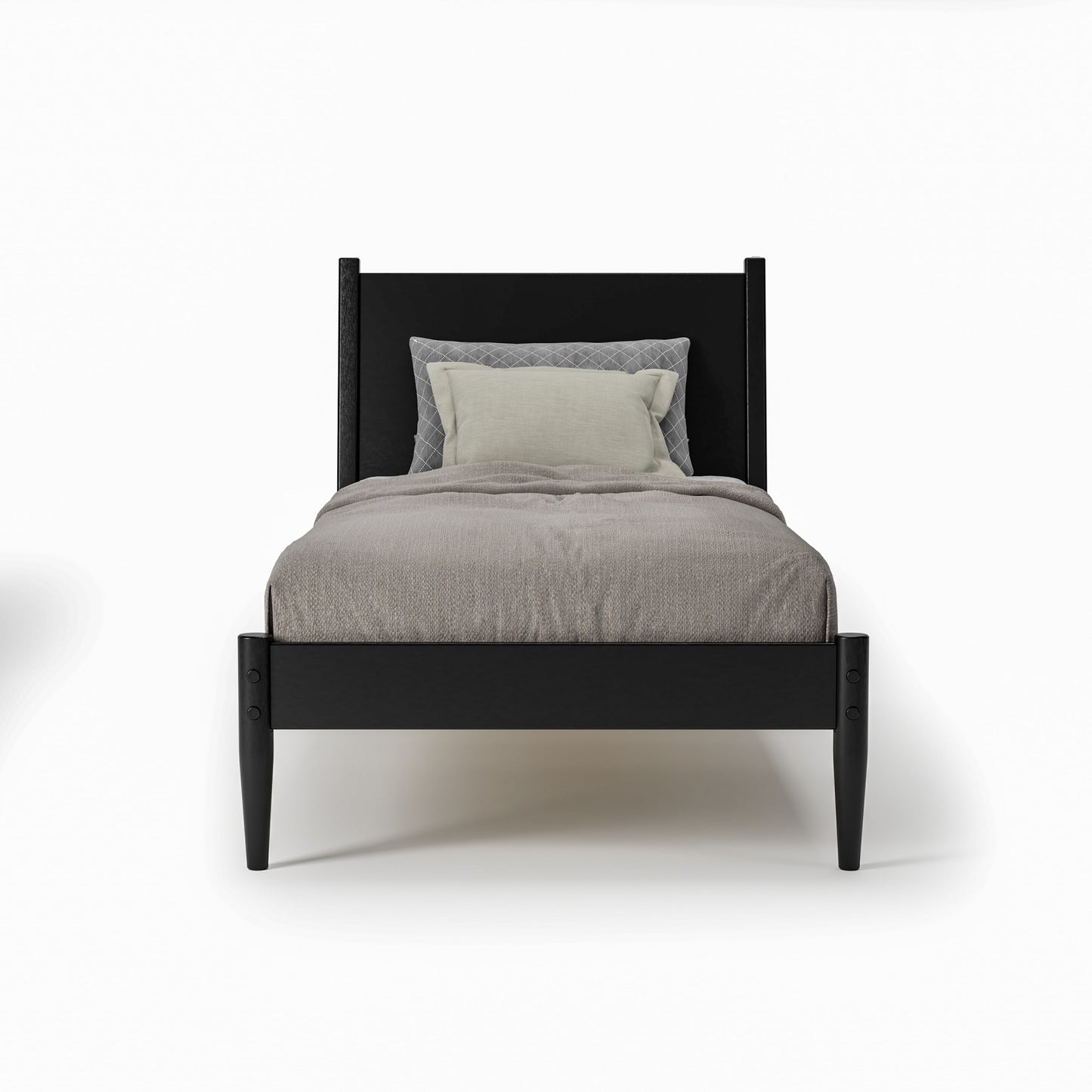 Mid-Century Panel Bed