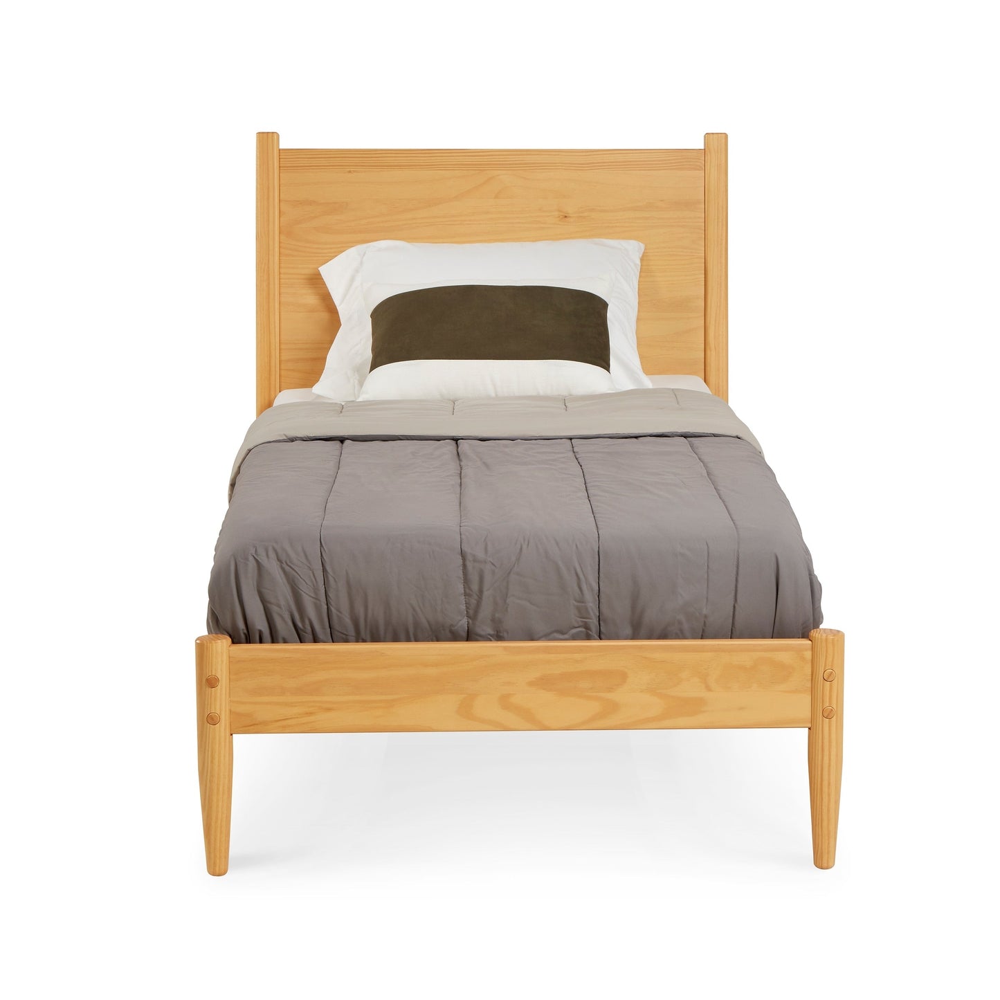Mid-Century Panel Bed