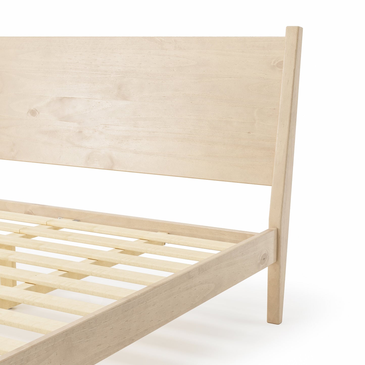 Mid-Century Panel Bed