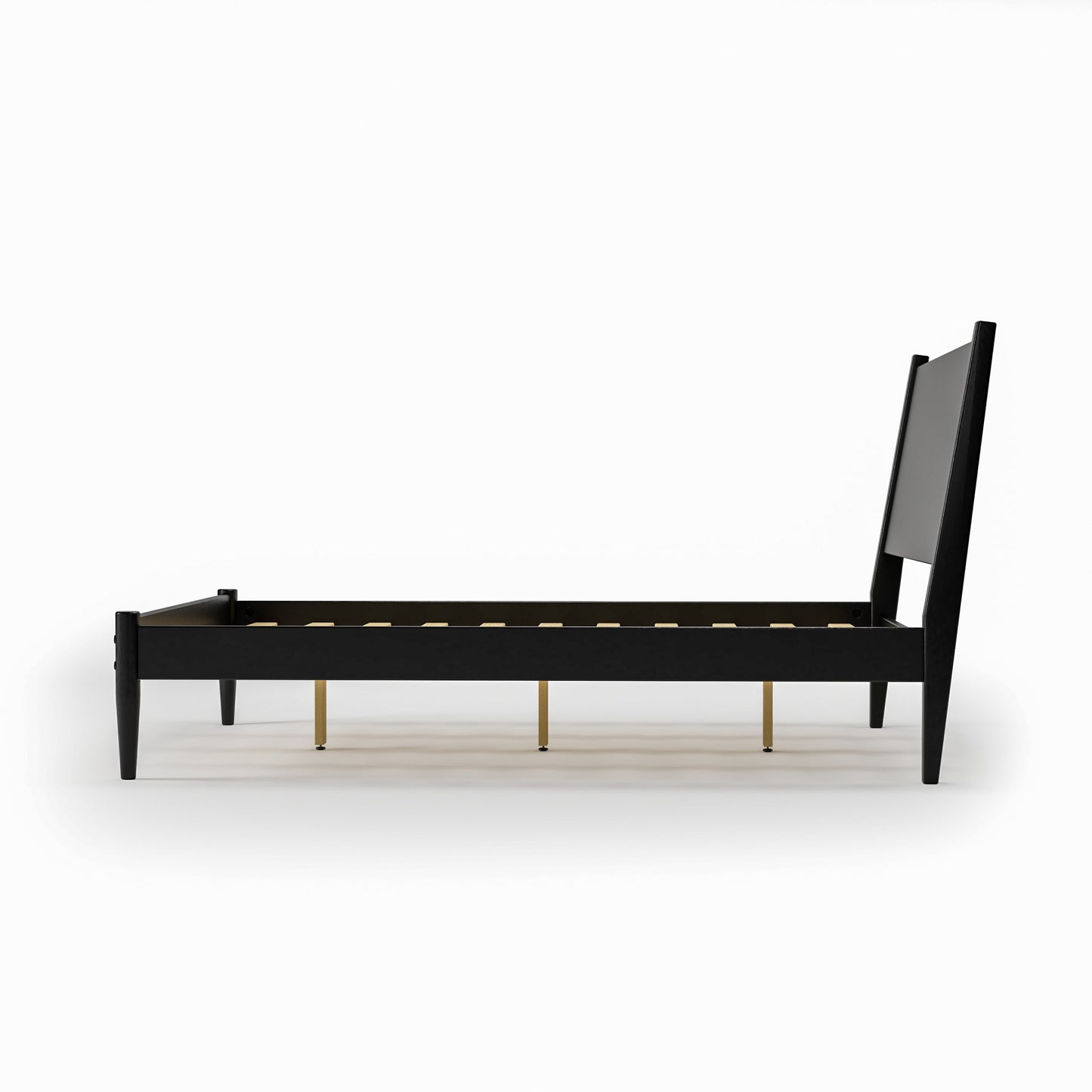 Mid-Century Panel Bed