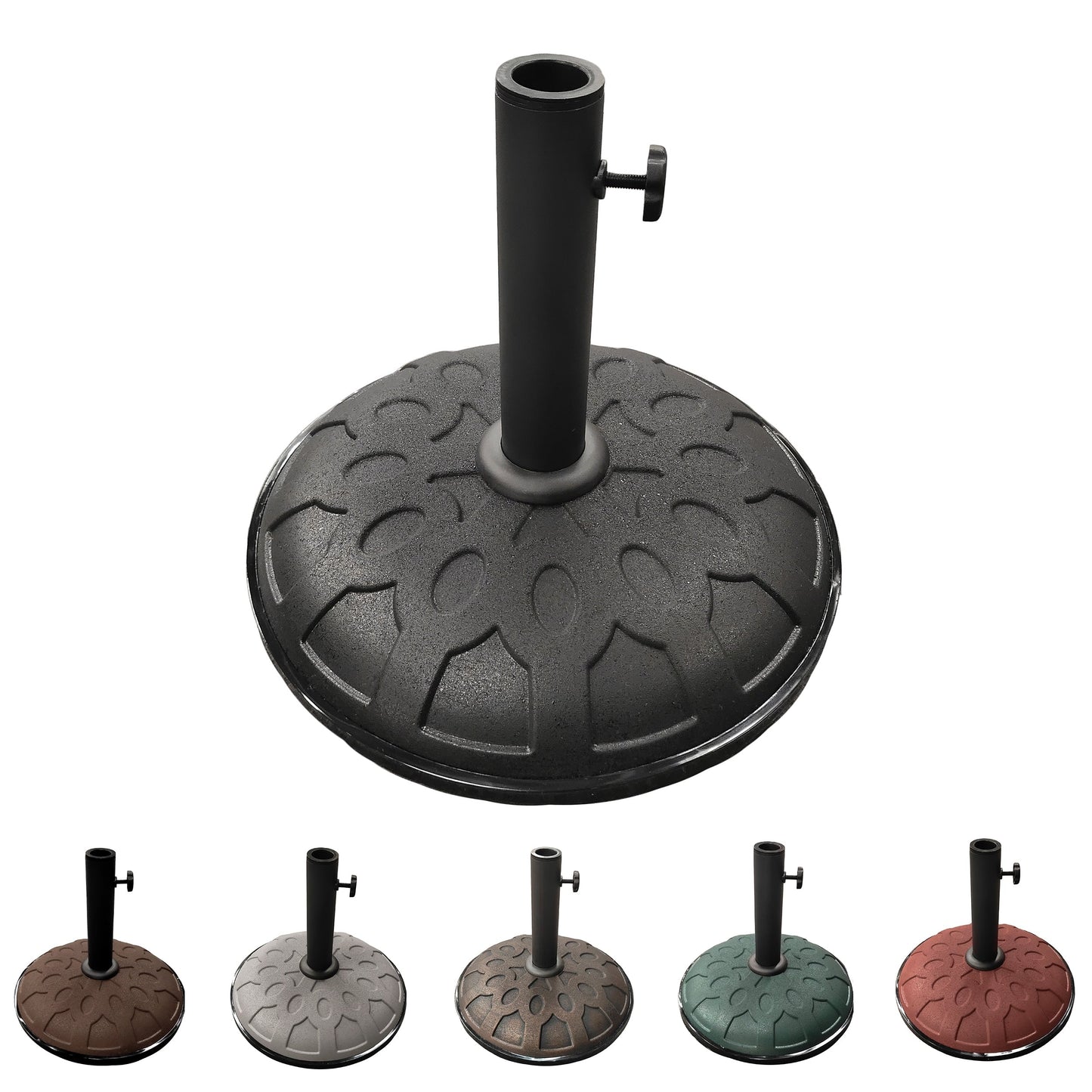 Milan 25-pound Resin Compound Patio Umbrella Base