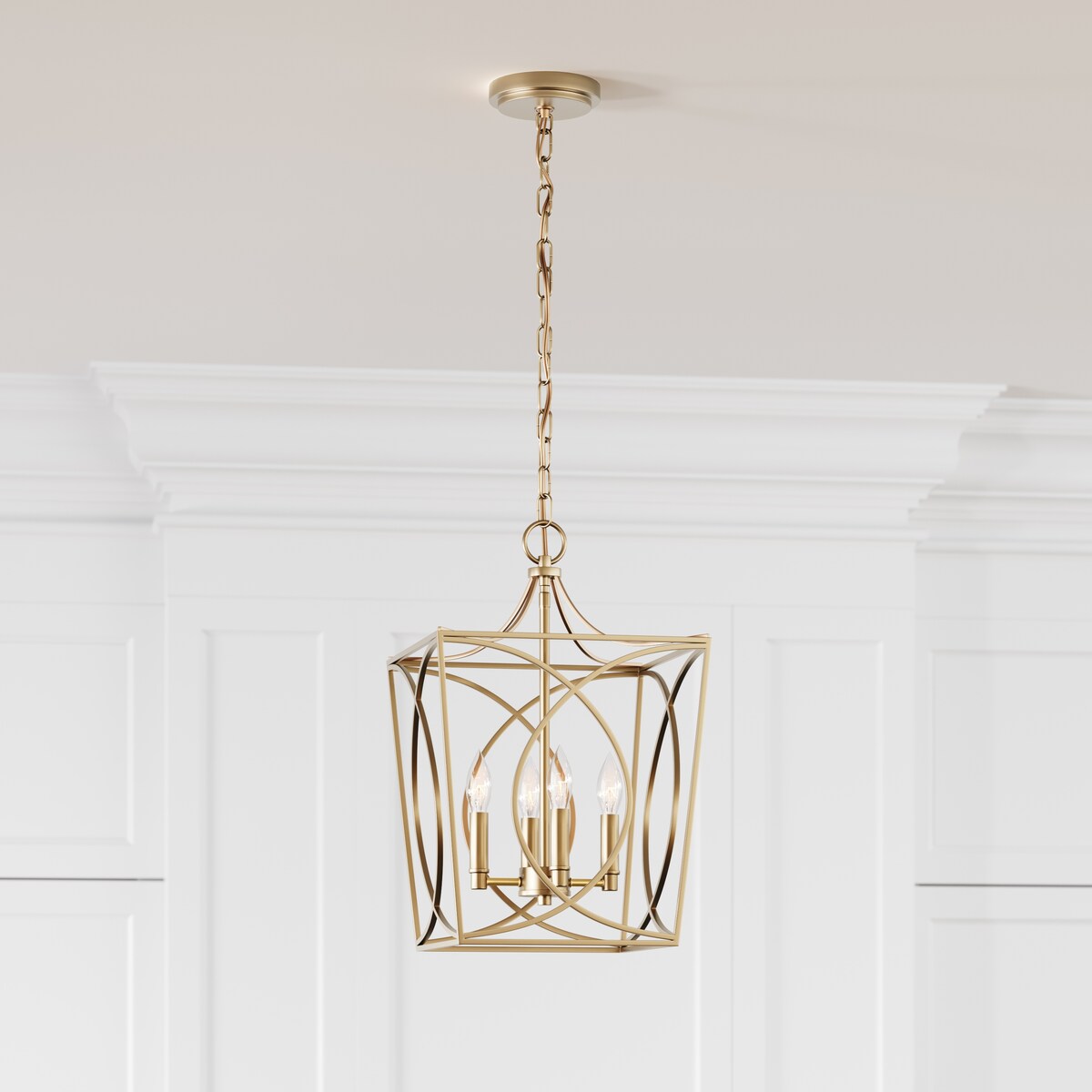Millennium Lighting Tracy 4 Light Pendant Fixture in Multiple Finishes