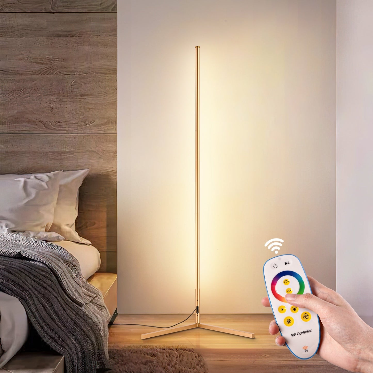 Minimalism RGB Corner Floor Lamp-Set Of 2