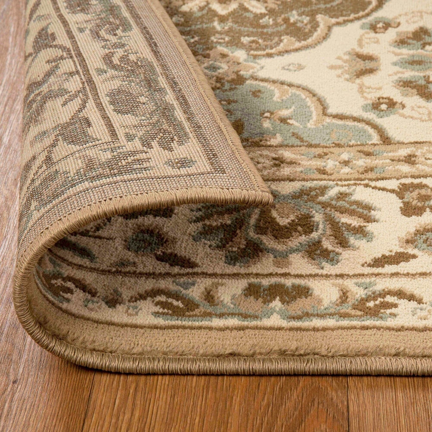 Superior Palmyra Traditional Floral Medallion Indoor Runner or Area Rug